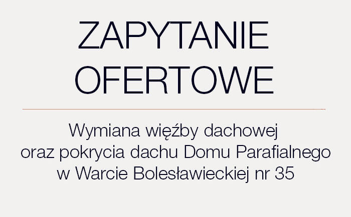 Zapytanie ofertowe