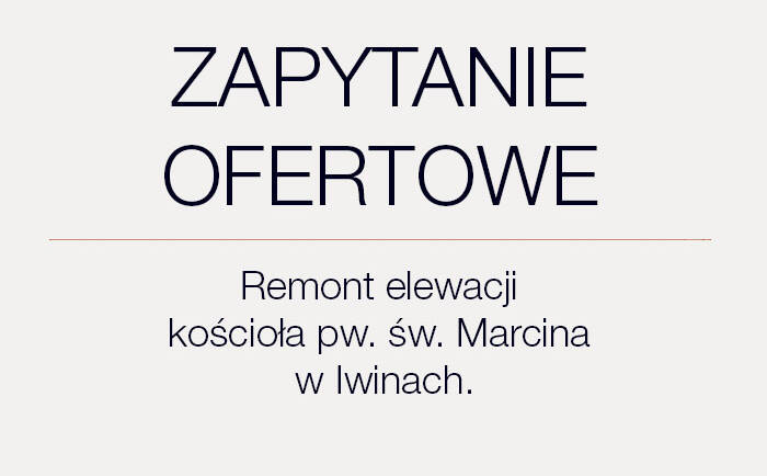 Zapytanie ofertowe