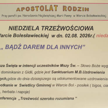 Niedziela trzeźwościowa