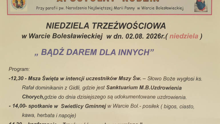 Niedziela trzeźwościowa